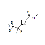 3-(1,1-二氟乙基-2,2,2-d3)双环[1.1.1]戊烷-1-甲酸甲酯