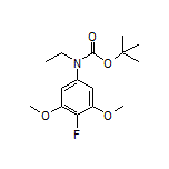 N-Boc-N-乙基-4-氟-3,5-二甲氧基苯胺