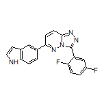 3-(2,5-二氟苯基)-6-(5-吲哚基)-[1,2,4]均三唑并[4,3-b]哒嗪