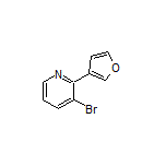 3-溴-2-(3-呋喃基)吡啶