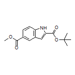 1H-吲哚-2,5-二甲酸[2-(叔丁基)]酯(5-甲基)酯