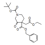 1-Boc-4-(2-乙氧基-2-氧代乙基)-3-氧代哌啶-4-甲酸苄酯