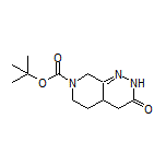 7-Boc-4,4a,5,6,7,8-六氢吡啶并[3,4-c]哒嗪-3(2H)-酮