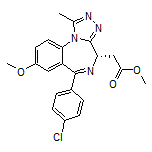 (S)-2-[6-(4-氯苯基)-8-甲氧基-1-甲基-4H-苯并[f][1,2,4]三唑并[4,3-a][1,4]二氮杂卓-4-基]乙酸甲酯