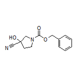 1-Cbz-3-羟基吡咯烷-3-甲腈