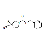 1-Cbz-3-氟吡咯烷-3-甲腈