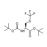 N-Boc-S-(三氟甲基)-L-半胱氨酸叔丁酯