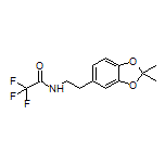 N-[2-(2,2-二甲基苯并[d][1,3]二噁茂-5-基)乙基]-2,2,2-三氟乙酰胺