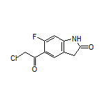 5-(2-氯乙酰基)-6-氟吲哚啉-2-酮