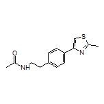 N-[4-(2-甲基-4-噻唑基)苯乙基]乙酰胺