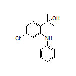 2-[4-氯-2-(苯基氨基)苯基]-2-丙醇