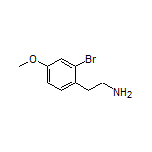 2-(2-溴-4-甲氧基苯基)-1-乙胺