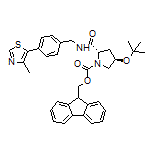 (2S,4R)-1-Fmoc-4-(叔丁氧基)-N-[4-(4-甲基-5-噻唑基)苄基]吡咯烷-2-甲酰胺