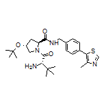 (2S,4R)-1-[(S)-2-氨基-3,3-二甲基丁酰基]-4-(叔丁氧基)-N-[4-(4-甲基-5-噻唑基)苄基]吡咯烷-2-甲酰胺