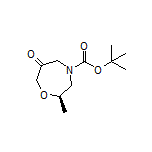 (R)-4-Boc-2-甲基-1,4-氧氮杂环庚烷-6-酮
