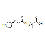 (S)-2-(3-吡咯烷基氧基)乙酸-2,2,2-三氟乙酸盐