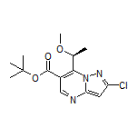 (S)-2-氯-7-(1-甲氧基乙基)吡唑并[1,5-a]嘧啶-6-甲酸叔丁酯