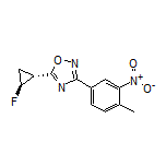 5-((1R,2S)-2-氟环丙基)-3-(4-甲基-3-硝基苯基)-1,2,4-噁二唑