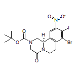 (R)-2-Boc-8-溴-9-碘-10-硝基-1,2,3,6,7,11b-六氢-4H-吡嗪并[2,1-a]异喹啉-4-酮