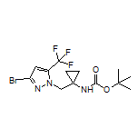 (1-((3-溴-5-(三氟甲基)-1H-吡唑-1-基)甲基)环丙基)氨基甲酸叔丁酯