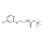 N-Boc-2-[(4-氟-2-吡啶基)氧基]-1-乙胺
