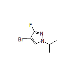 4-溴-3-氟-1-异丙基-1H-吡唑