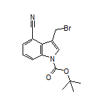 1-Boc-3-(溴甲基)-1H-吲哚-4-甲腈