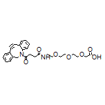 2-[2-[2-[2-(4-(6H-二苯并[c,g]氮杂环辛烷-5-基)-4-氧代丁酰基氨基)乙氧基]乙氧基]乙氧基]乙酸