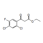 3-(2,4-二氯-5-氟苯基)-3-氧代丙酸乙酯