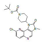 1-(1-Boc-4-哌啶基)-8-氯-3-甲基-1,3-二氢-2H-咪唑并[4,5-c][1,5]萘啶-2-酮