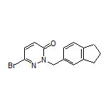 6-溴-2-[(5-茚满基)甲基]哒嗪-3(2H)-酮