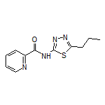 N-(5-丙基-1,3,4-噻二唑-2-基)吡啶甲酰胺