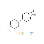 4-(哌嗪-1-基)四氢-2H-噻喃1,1-二氧化物二盐酸盐