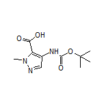 4-(Boc-氨基)-1-甲基-1H-吡唑-5-甲酸