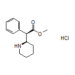 (R)-2-苯基-2-[(R)-2-吡啶基]乙酸甲酯盐酸盐
