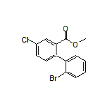 2'-溴-4-氯-[1,1'-联苯]-2-甲酸甲酯