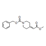 2-(1-Cbz-4-哌啶基亚基)乙酸甲酯