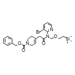 N-(3-溴-2-吡啶基)-2-(1-Cbz-1,2,3,6-四氢吡啶-4-基)-N-[[2-(三甲基硅基)乙氧基]甲基]乙酰胺