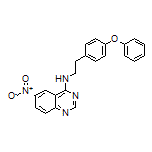 6-硝基-N-(4-苯氧基苯乙基)喹唑啉-4-胺