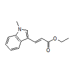 (E)-3-(1-甲基-3-吲哚基)丙烯酸乙酯