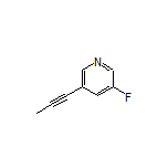 3-氟-5-(丙-1-炔-1-基)吡啶