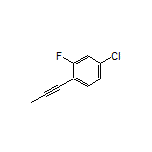 4-氯-2-氟-1-(丙-1-炔-1-基)苯