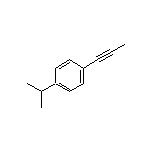 1-异丙基-4-(丙-1-炔-1-基)苯