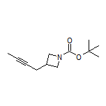 1-Boc-3-(丁-2-炔-1-基)氮杂环丁烷