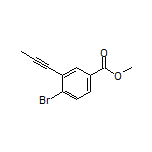 4-溴-3-(丙-1-炔-1-基)苯甲酸甲酯
