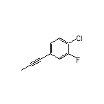 1-氯-2-氟-4-(丙-1-炔-1-基)苯