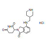 3-(1-氧代-4-((哌啶-4-基甲基)氨基)异吲哚啉-2-基)哌啶-2,6-二酮盐酸盐